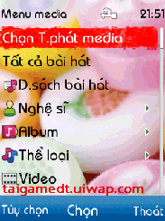 Themes S40 Skin Phát Nhạc